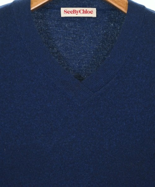 See By Chloe（シー　バイ　クロエ）ニット・セーター 紺 サイズ:38(S位) レディース/2200675699099