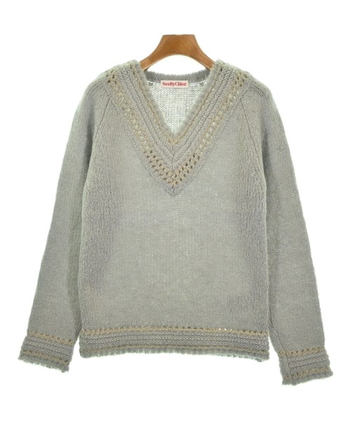 See By Chloe(シー　バイ　クロエ)ニット・セーター グレー サイズ:38(S位)/2200675699112