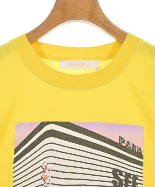 See By Chloe（シー　バイ　クロエ）Tシャツ・カットソー 黄 サイズ:M レディース/2200681103061
