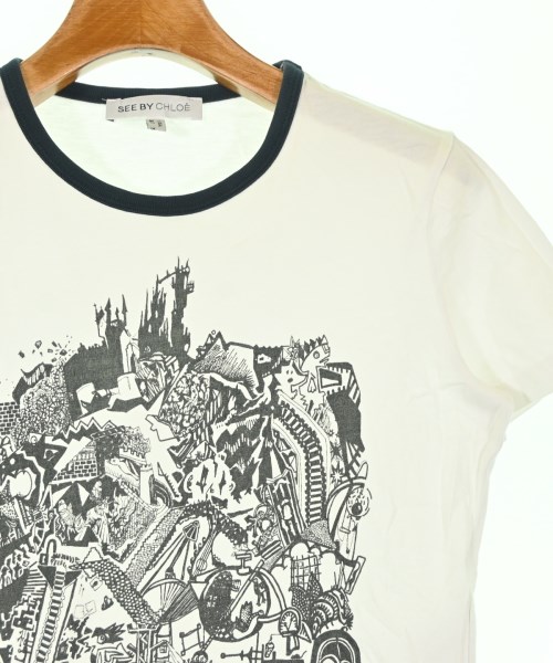 See By Chloe（シー　バイ　クロエ）Tシャツ・カットソー 白 サイズ:38(S位) レディース/2200687621057