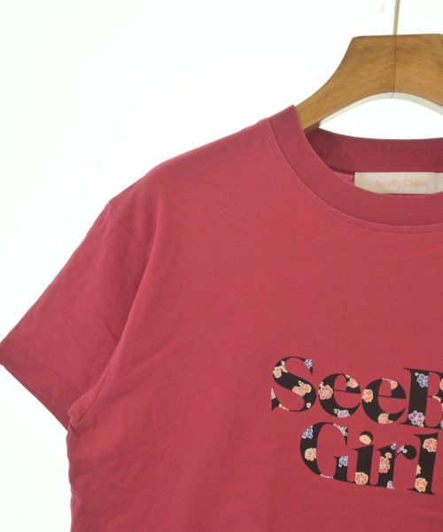 See By Chloe（シー　バイ　クロエ）Tシャツ・カットソー ピンク サイズ:S レディース/2200692757031