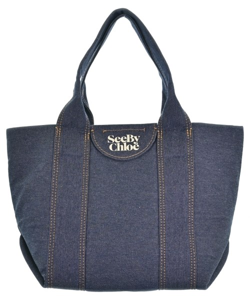 See By Chloe(シー　バイ　クロエ)トートバッグ 紺 サイズ:-/2200694997060