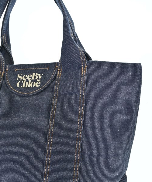 See By Chloe（シー　バイ　クロエ）トートバッグ 紺 サイズ:- レディース/2200694997060