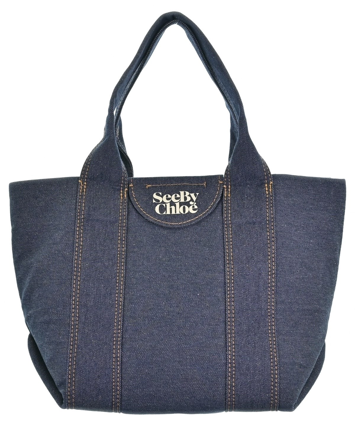 See By Chloe（シー バイ クロエ）トートバッグ 紺 サイズ