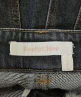 See By Chloe（シー　バイ　クロエ）デニムパンツ 黒 サイズ:25(S位) レディース/2200695166311
