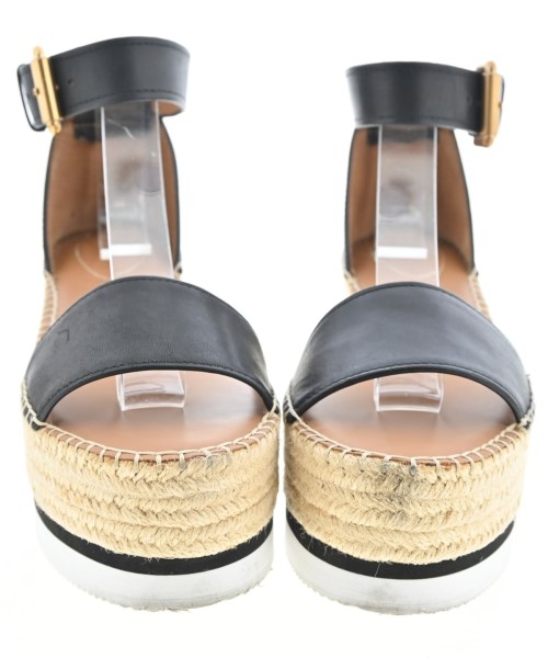 See By Chloe（シー　バイ　クロエ）サンダル 黒 サイズ:EU38(24.5cm位) レディース/2200694896042