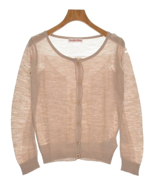 See By Chloe(シー　バイ　クロエ)カーディガン ピンク サイズ:38(S位)/2200648618379