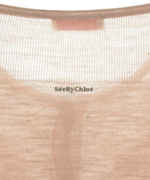 See By Chloe（シー　バイ　クロエ）カーディガン ピンク サイズ:38(S位) レディース/2200648618379
