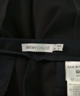 See By Chloe（シー　バイ　クロエ）スラックス 紺 サイズ:38(S位) レディース/2200651176064