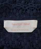 See By Chloe（シー　バイ　クロエ）ワンピース 紺 サイズ:34(M位) レディース/2200650223011