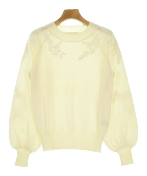 See By Chloe(シー　バイ　クロエ)ニット・セーター 白 サイズ:XS/2200656837021