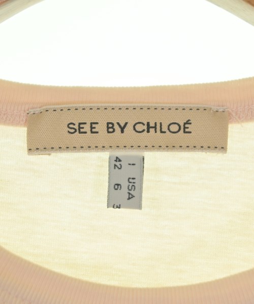 See By Chloe（シー　バイ　クロエ）Tシャツ・カットソー ピンク サイズ:42(M位) レディース/2200654485064