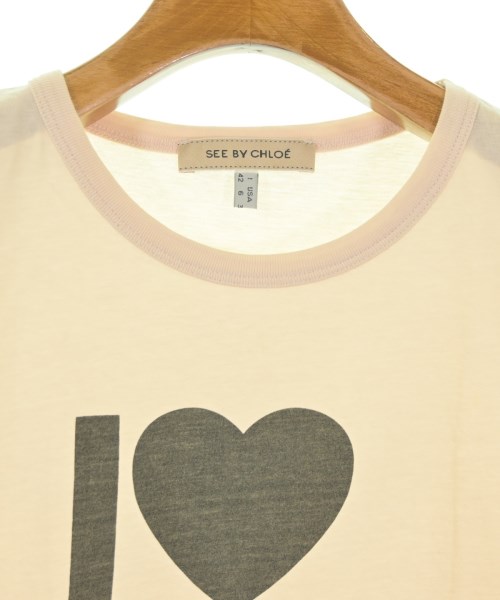 See By Chloe（シー　バイ　クロエ）Tシャツ・カットソー ピンク サイズ:42(M位) レディース/2200654485064