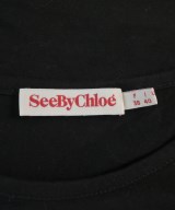 See By Chloe（シー　バイ　クロエ）Tシャツ・カットソー 黒 サイズ:40(M位) レディース/2200658848070