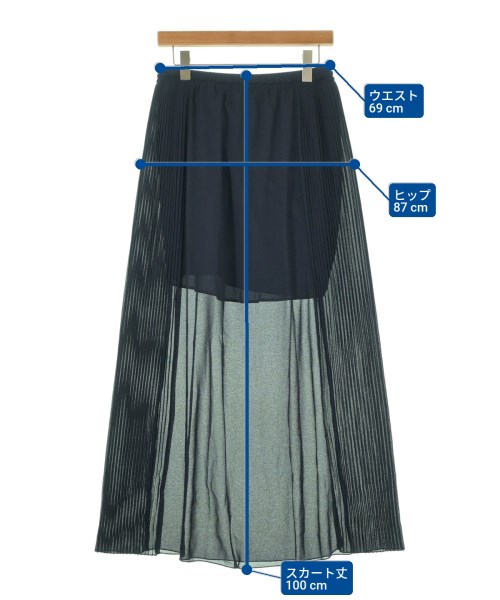 See By Chloe（シー　バイ　クロエ）ロング・マキシ丈スカート 紺 サイズ:38(S位) レディース/2200661099063