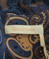 See By Chloe（シー　バイ　クロエ）ブラウス 青 サイズ:38(S位) レディース/2200655226017