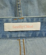 See By Chloe（シー　バイ　クロエ）ひざ丈スカート 青 サイズ:36(XS位) レディース/2200658738012