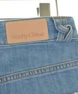 See By Chloe（シー　バイ　クロエ）ひざ丈スカート 青 サイズ:36(XS位) レディース/2200658738012