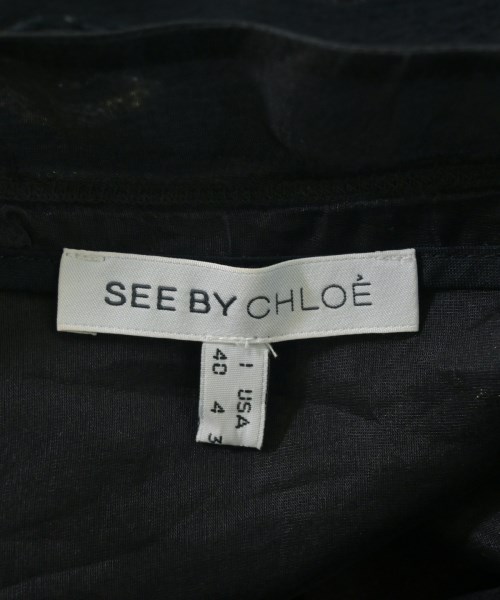 See By Chloe（シー　バイ　クロエ）カジュアルジャケット 黒 サイズ:40(M位) レディース/2200703072214