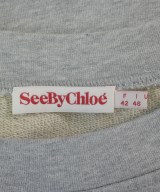 See By Chloe（シー　バイ　クロエ）ワンピース グレー サイズ:46(XL位) レディース/2200713296167