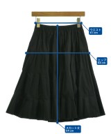 See By Chloe（シー　バイ　クロエ）ひざ丈スカート 黒 サイズ:36(XS位) レディース/2200714165066