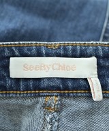 See By Chloe（シー　バイ　クロエ）ひざ丈スカート 青 サイズ:38(S位) レディース/2200717622139