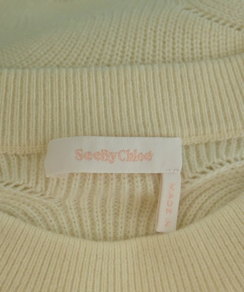 See By Chloe（シー　バイ　クロエ）ニット・セーター 白 サイズ:S レディース/2200717744053