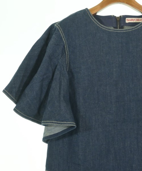 See By Chloe（シー　バイ　クロエ）ワンピース 紺 サイズ:42(M位) レディース/2200647073063