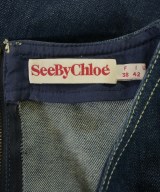 See By Chloe（シー　バイ　クロエ）ワンピース 紺 サイズ:42(M位) レディース/2200647073063