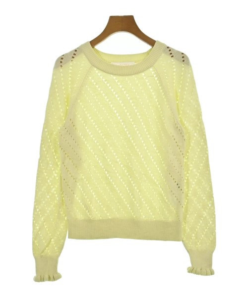 See By Chloe(シー　バイ　クロエ)ニット・セーター 黄 サイズ:XS/2200649800063