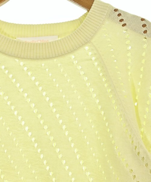 See By Chloe（シー　バイ　クロエ）ニット・セーター 黄 サイズ:XS レディース/2200649800063