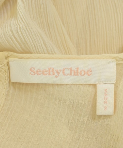 See By Chloe（シー　バイ　クロエ）ブラウス ベージュ サイズ:34(XXS位) レディース/2200637224031