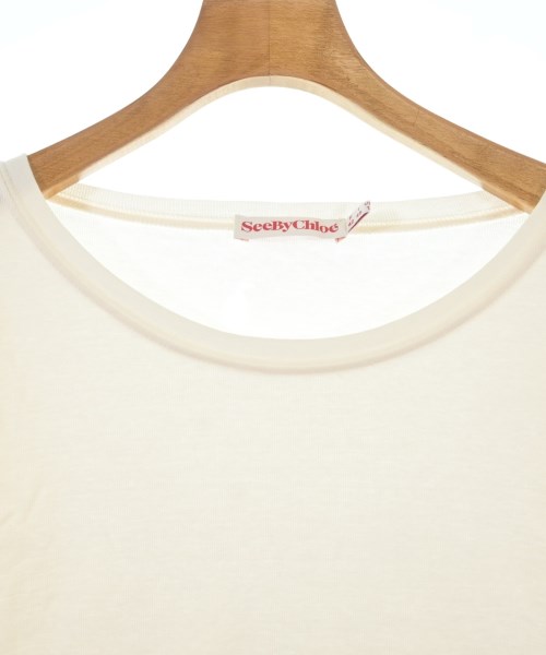 See By Chloe（シー　バイ　クロエ）Tシャツ・カットソー 白 サイズ:46(XL位) レディース/2200705189088