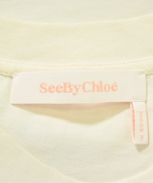 See By Chloe（シー　バイ　クロエ）Tシャツ・カットソー 白 サイズ:XS レディース/2200704225305