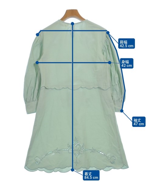 See By Chloe（シー　バイ　クロエ）ワンピース 青 サイズ:38(S位) レディース/2200706870268