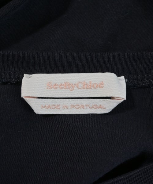 See By Chloe（シー　バイ　クロエ）Tシャツ・カットソー 紺 サイズ:XS レディース/2200708931028