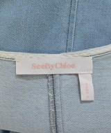 See By Chloe（シー　バイ　クロエ）ワンピース 青 サイズ:36(XS位) レディース/2200707138428