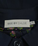 See By Chloe（シー　バイ　クロエ）ステンカラーコート 紺 サイズ:40(M位) レディース/2200662958017