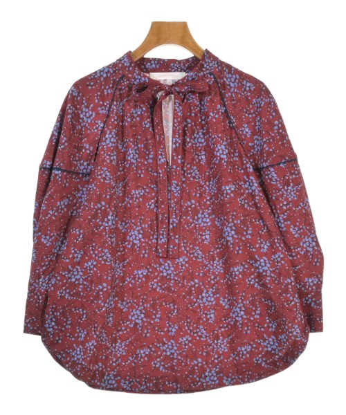 See By Chloe(シー　バイ　クロエ)ブラウス 赤 サイズ:38(S位)/2200664569044