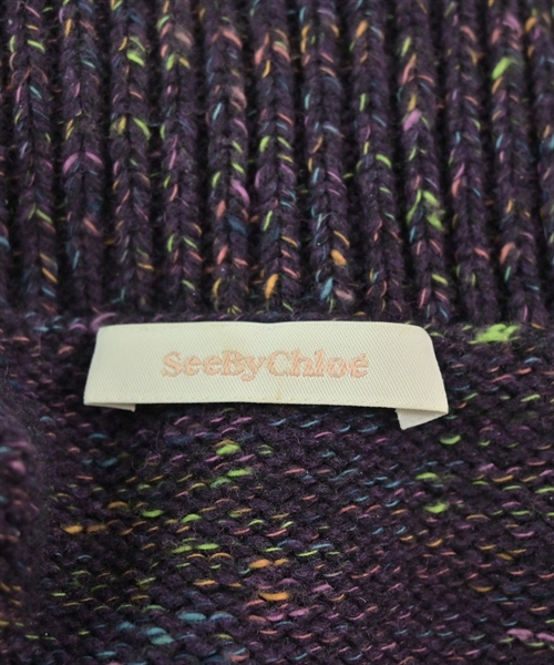 See By Chloe（シー　バイ　クロエ）ニット・セーター 紫 サイズ:XS レディース/2200668404020