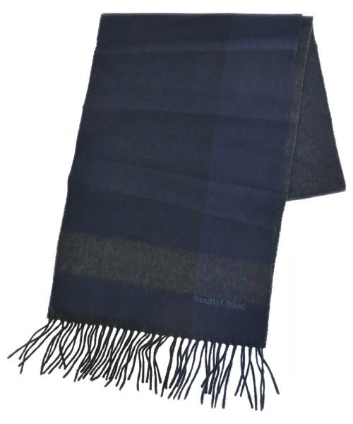 See By Chloe(シー　バイ　クロエ)マフラー グレー サイズ:-/2200667442139