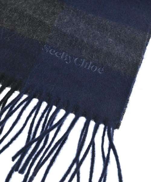 See By Chloe（シー　バイ　クロエ）マフラー グレー サイズ:- レディース/2200667442139