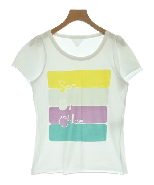 See By Chloe(シー　バイ　クロエ)Tシャツ・カットソー 白 サイズ:-(S位)/2200672283031