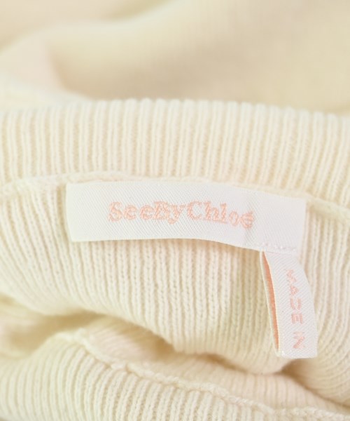 See By Chloe（シー　バイ　クロエ）ニット・セーター 白 サイズ:M レディース/2200730611110