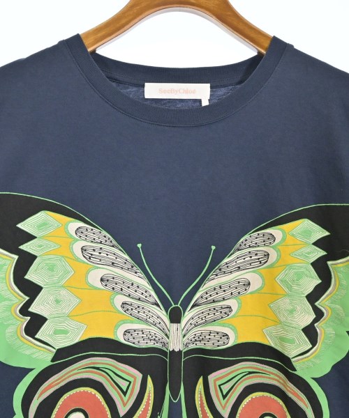See By Chloe（シー　バイ　クロエ）Tシャツ・カットソー 紺 サイズ:M レディース/2200720526073