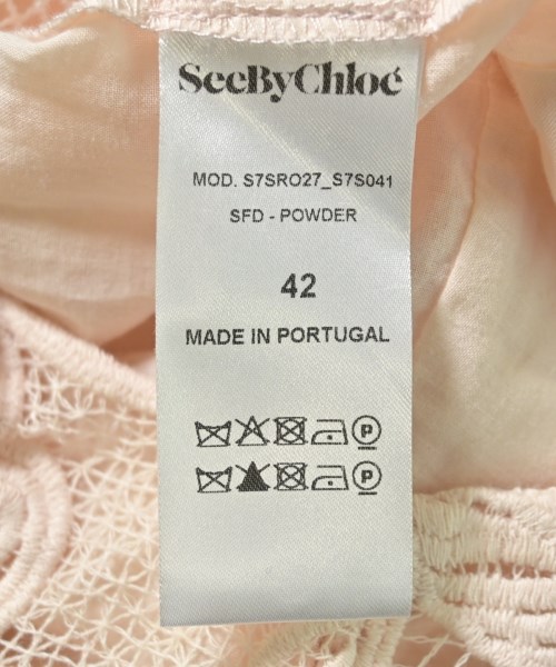 See By Chloe（シー　バイ　クロエ）ワンピース ピンク サイズ:42(M位) レディース/2200717254064