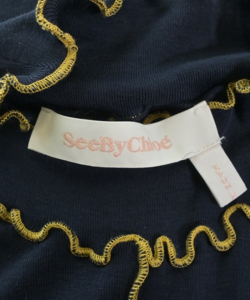 See By Chloe（シー　バイ　クロエ）ワンピース 紺 サイズ:M レディース/2200717254118