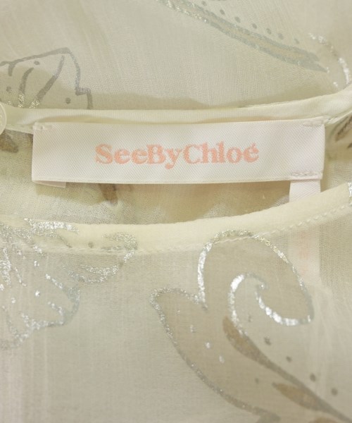 See By Chloe（シー　バイ　クロエ）ワンピース 白 サイズ:40(M位) レディース/2200717254125