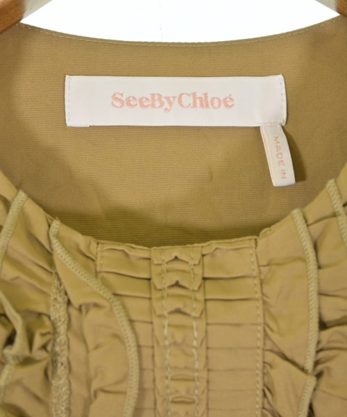 See By Chloe（シー　バイ　クロエ）ワンピース ベージュ サイズ:38(S位) レディース/2200717254163