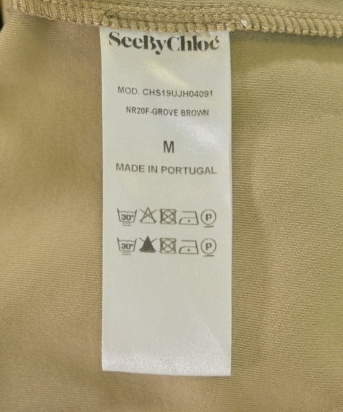 See By Chloe（シー　バイ　クロエ）Tシャツ・カットソー ベージュ サイズ:M レディース/2200717254200